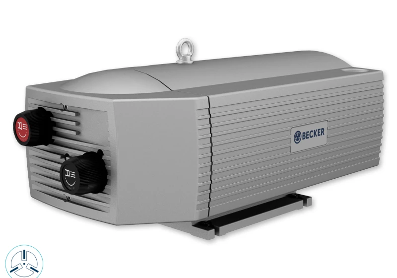 BECKER T 4.25 DSK : Pompe combinée vide/pression à palettes sèches